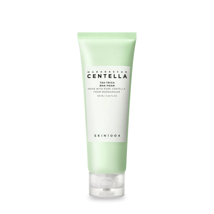 SKIN1004 Madagascar Centella Tea-Trica BHA Foam Pianka oczyszczająca z kwasem salicylowym 125 ml
