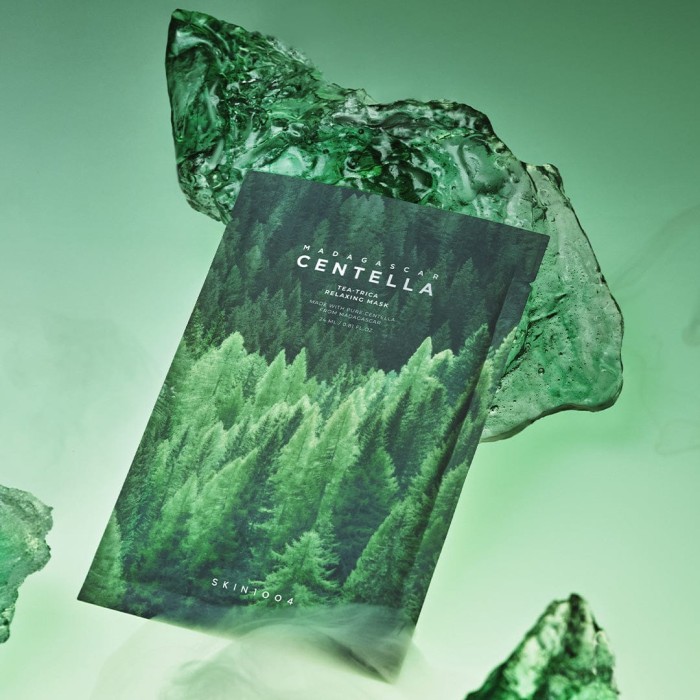 SKIN1004 Madagascar Centella Tea-Trica Relaxing Mask Łagodząca maska w płachcie