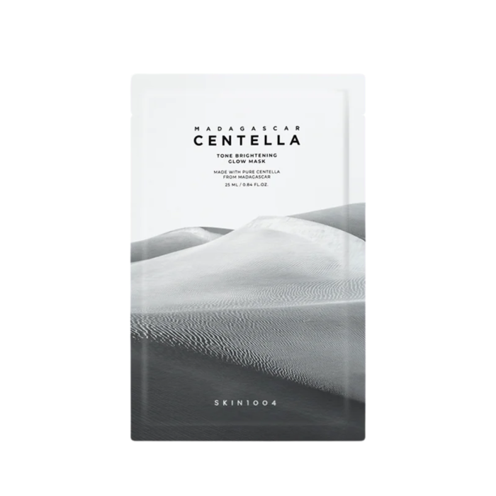 SKIN1004 Madagascar Centella Tone Brightening Glow Mask Rozjaśniająca maska w płachcie
