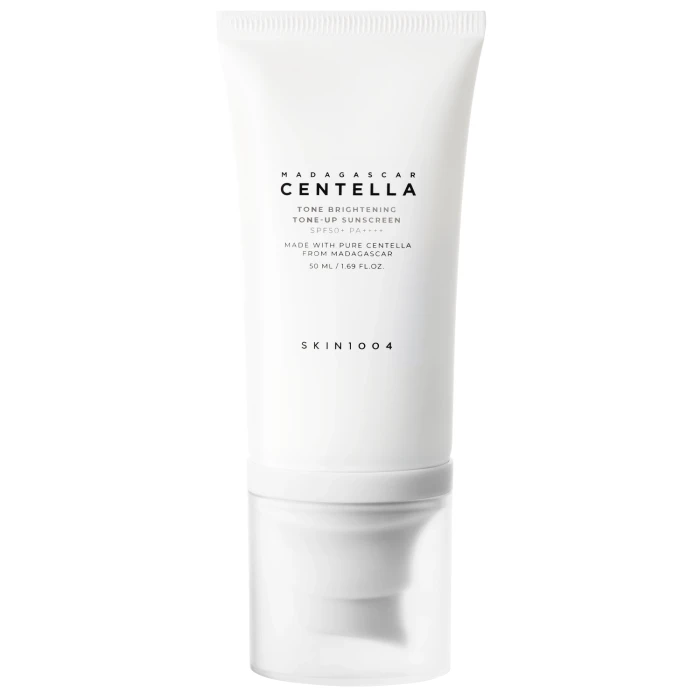 SKIN1004 Madagascar Centella Tone Brightening Tone-Up Sunscreen SPF50+ PA++++ Rozświetlający krem z filtrem przeciwsłonecznym 50 ml
