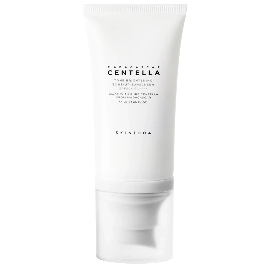 SKIN1004 Madagascar Centella Tone Brightening Tone-Up Sunscreen SPF50+ PA++++ Rozświetlający krem z filtrem przeciwsłonecznym 50 ml