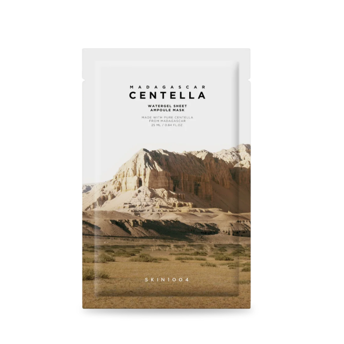 SKIN1004 Madagascar Centella Watergel Sheet Ampoule Mask Hydrożelowa maska w płachcie