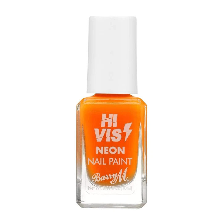 BARRY M Hi Vis Neon Nail Paint Outrageous Orange