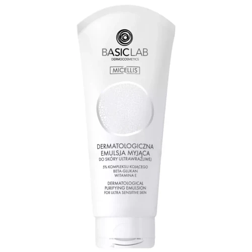 BASICLAB Dermatologiczna emulsja myjąca do skóry ultrawrażliwej 100 ml