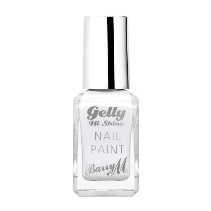 BARRY M Gelly Hi Shine Nail Paint Cotton White