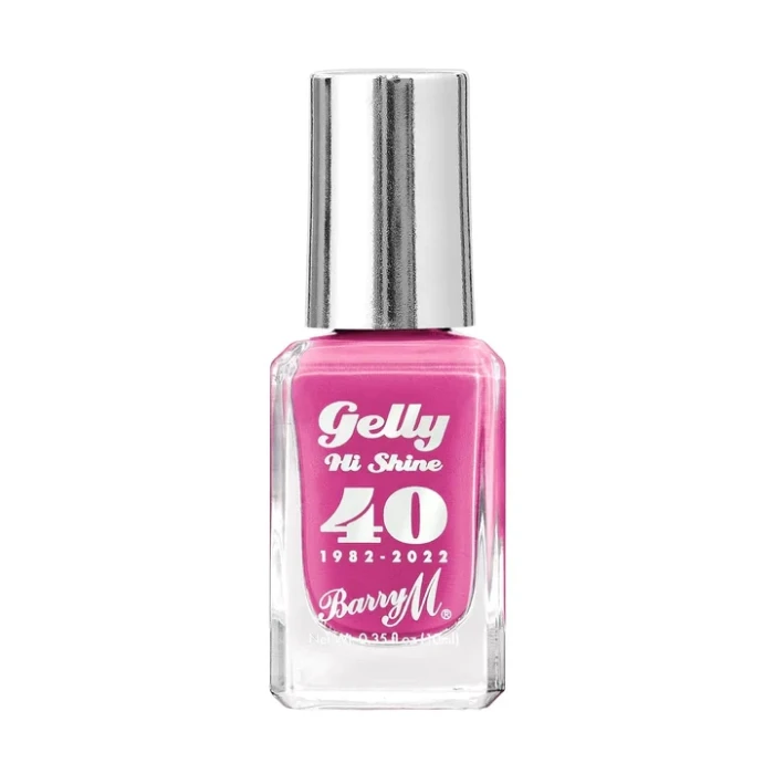 BARRY M Gelly Hi Shine Nail Paint Strawberry Cheesecake
