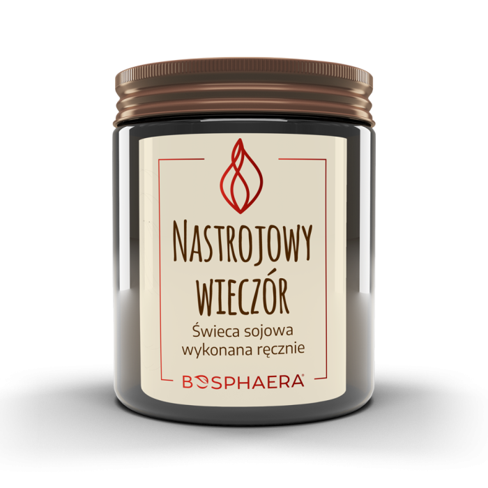 BOSPHAERA Sojowa świeca Nastrojowy Wieczór 190 g