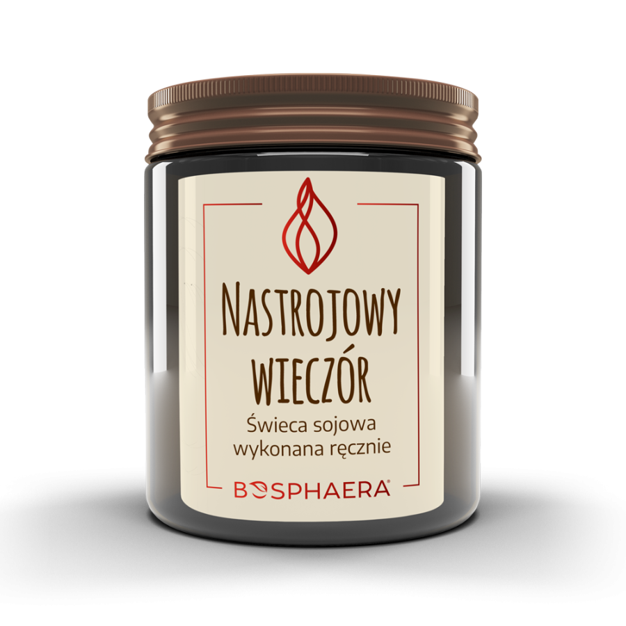 BOSPHAERA Sojowa świeca Nastrojowy Wieczór 190 g