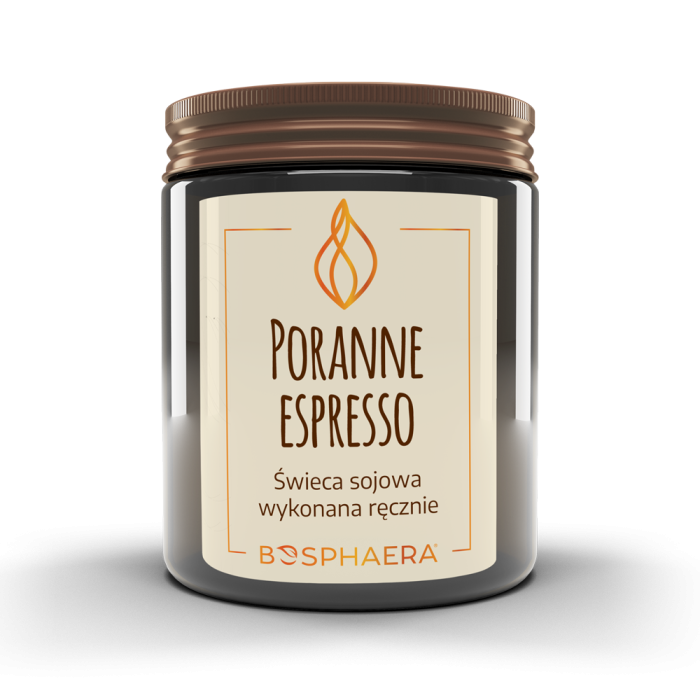 BOSPHAERA Sojowa świeca Poranne espresso 190 g