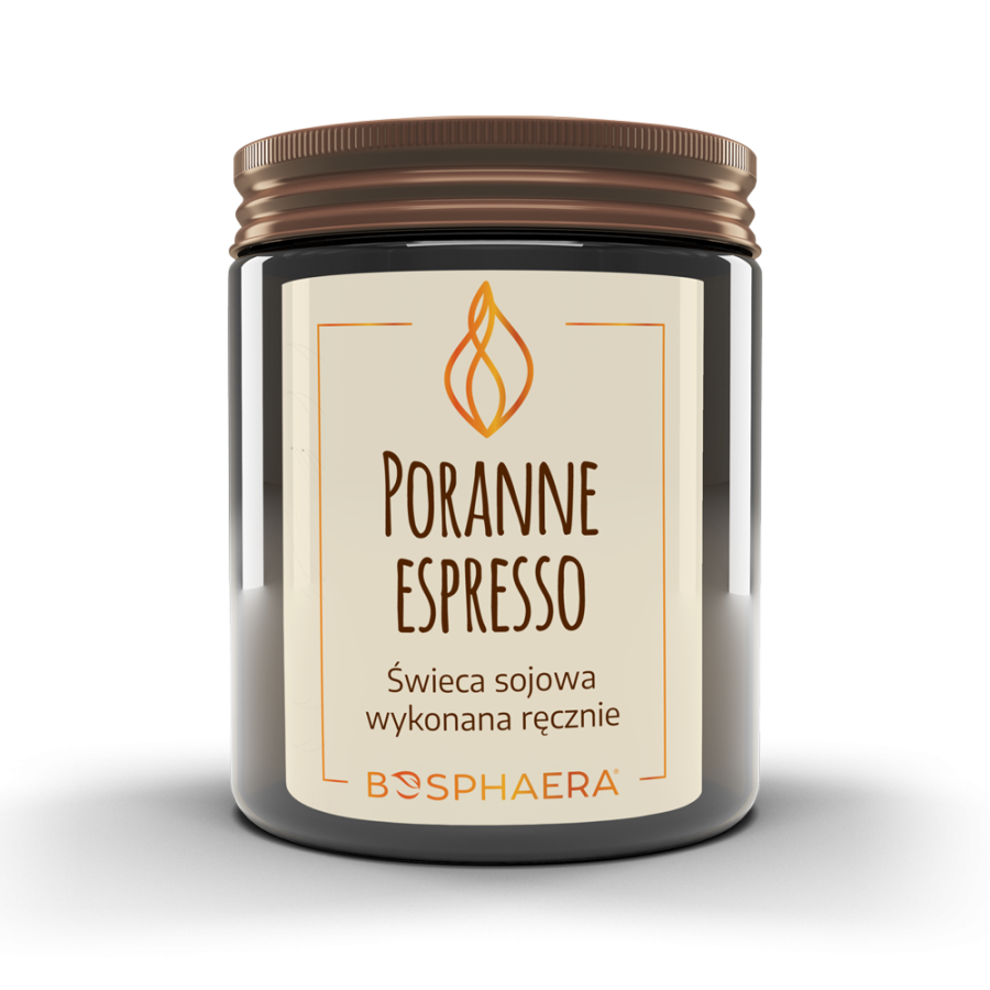 BOSPHAERA Sojowa świeca Poranne espresso 190 g