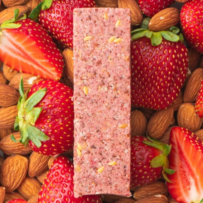 FIZI Keto Baton Proteinowy "Strawberry+Almond" 45g