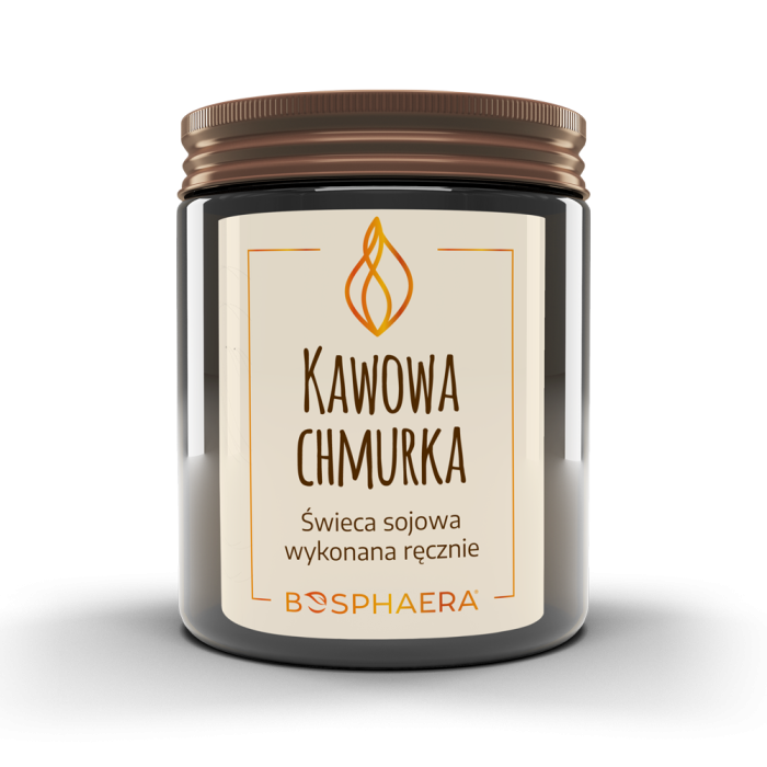 BOSPHAERA Sojowa świeca Kawowa chmurka - cappuccino 190 g