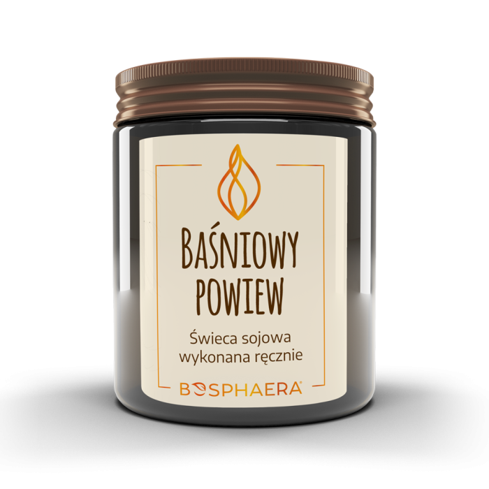 BOSPHAERA Sojowa świeca Baśniowy powiew kwiat pomarańczy 190 g