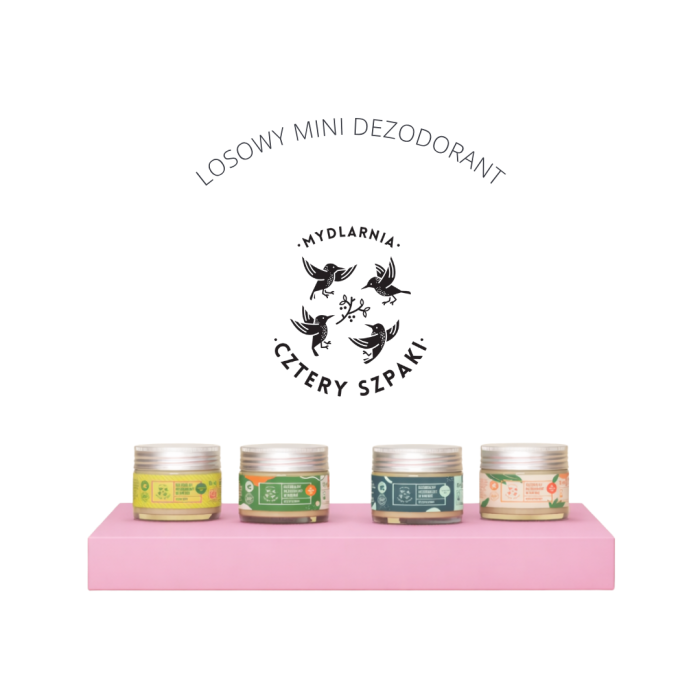 [GRATIS] Losowy mini dezodorant 4 Szpaki