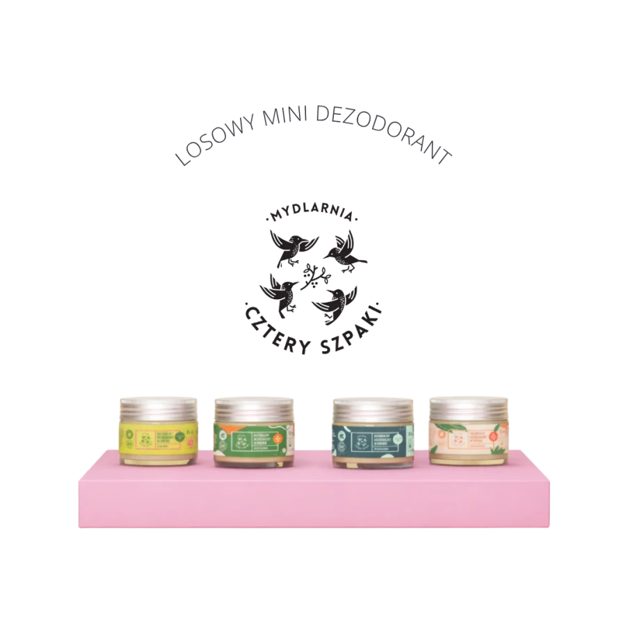 [GRATIS] Losowy mini dezodorant 4 Szpaki