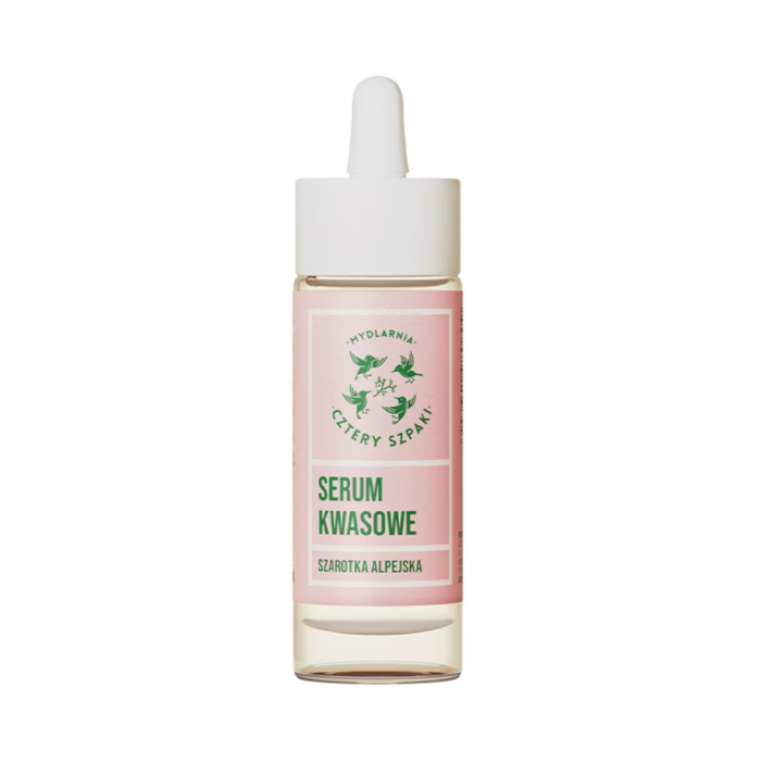 MYDLARNIA CZTERY SZPAKI Serum kwasowe Szarotka Alpejska 30ml
