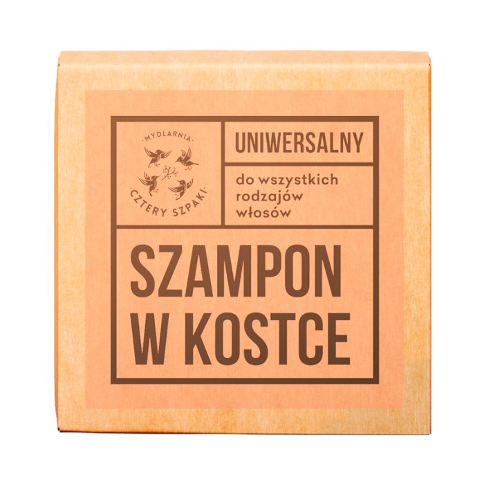 MYDLARNIA CZTERY SZPAKI Uniwersalny szampon w kostce 75g