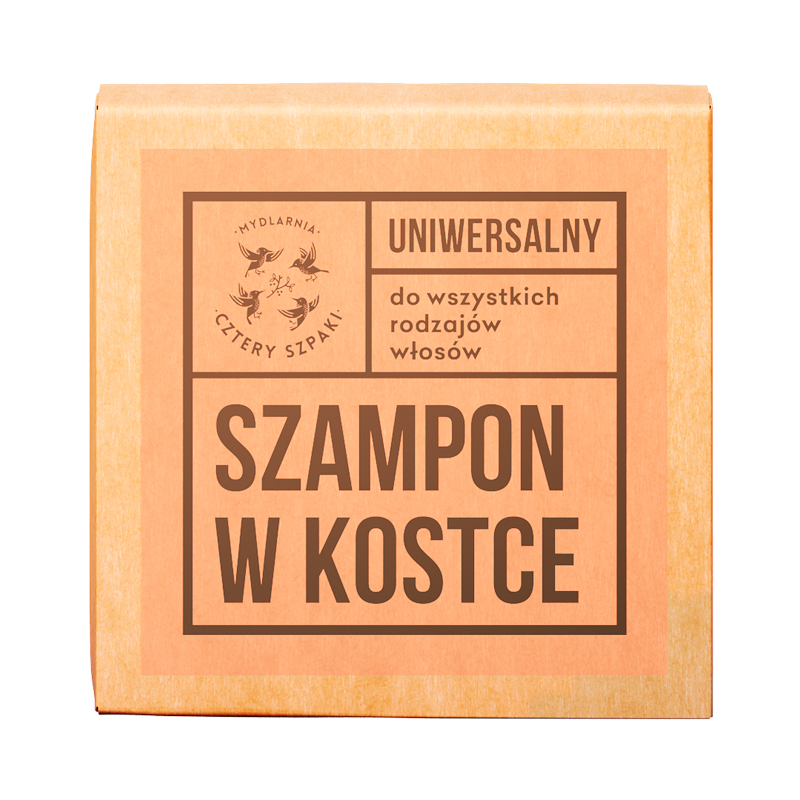 MYDLARNIA CZTERY SZPAKI Uniwersalny szampon w kostce 75g
