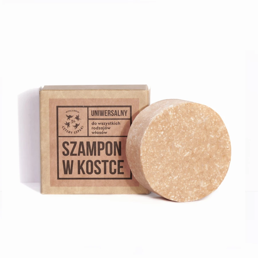 MYDLARNIA CZTERY SZPAKI Uniwersalny szampon w kostce 75g