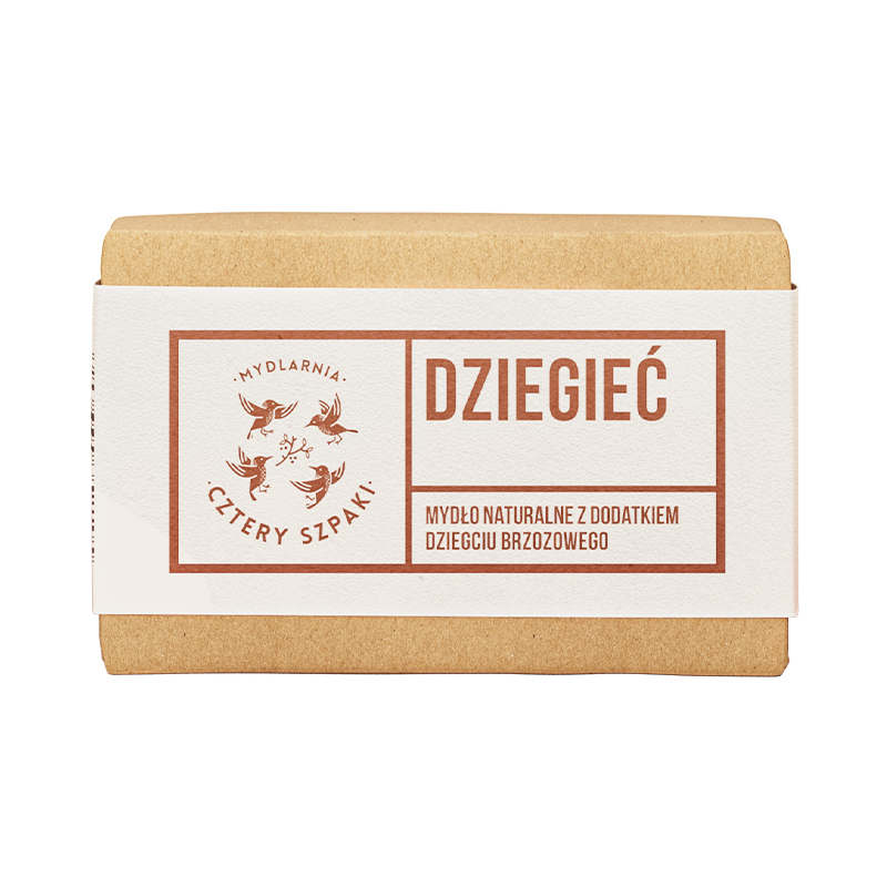 MYDLARNIA CZTERY SZPAKI Mydło dziegciowe na problemy skórne 110g
