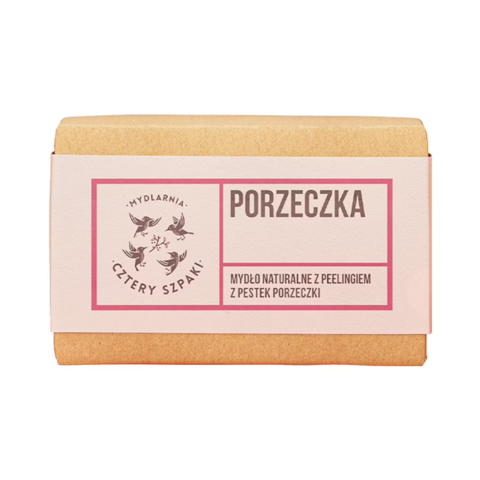 MYDLARNIA CZTERY SZPAKI Mydło Porzeczka - peelingujące