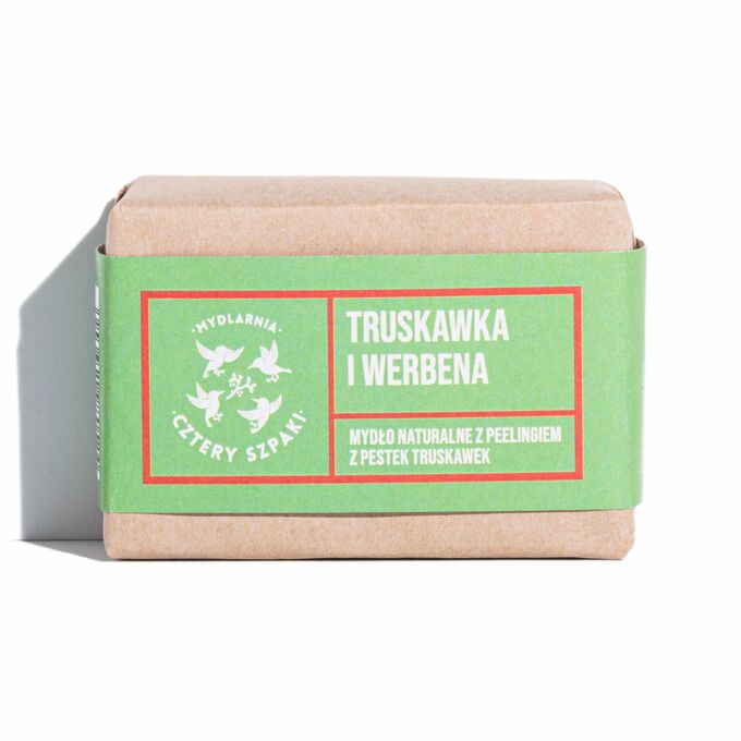 MYDLARNIA CZTERY SZPAKI Mydło Truskawka i Werbena