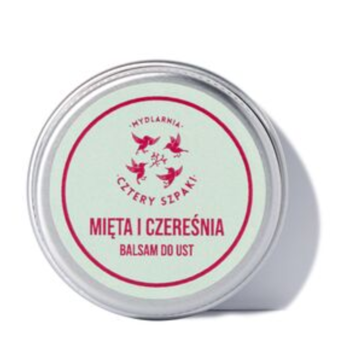 MYDLARNIA CZTERY SZPAKI Balsam do ust mięta i czereśnia