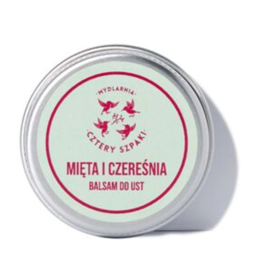 MYDLARNIA CZTERY SZPAKI Balsam do ust mięta i czereśnia
