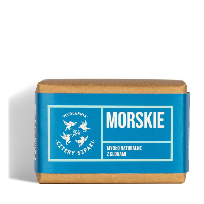 MYDLARNIA CZTERY SZPAKI Morskie - Mydło naturalne z glonami