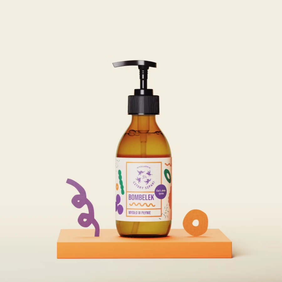 MYDLARNIA CZTERY SZPAKI Mydło w płynie Bombelek 300 ml