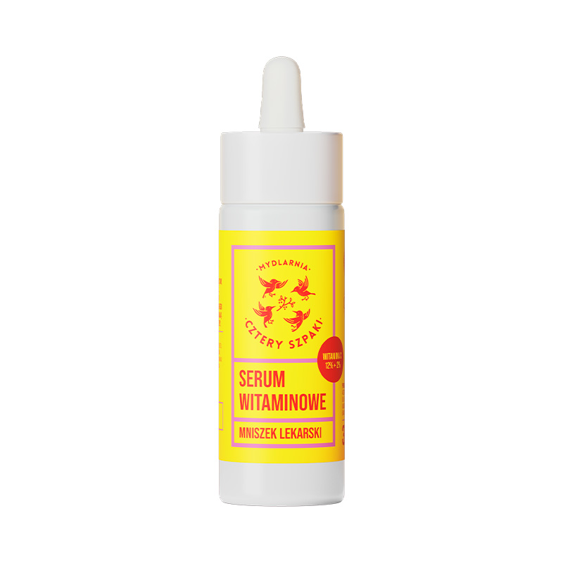 MYDLARNIA CZTERY SZPAKI Serum Witaminowe 14% WITAMINY C - Mniszek Lekarski 30 ml