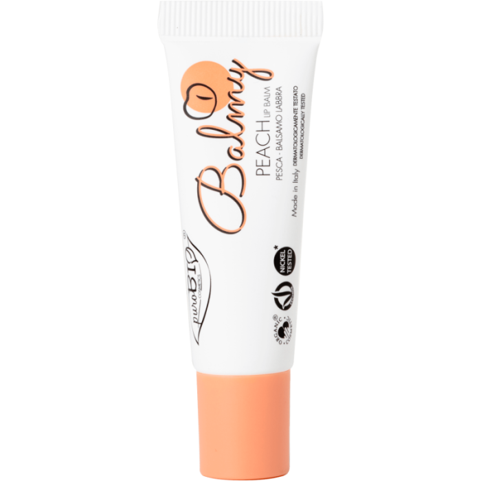 PUROBIO Balsam do ust BRZOSKWINIA