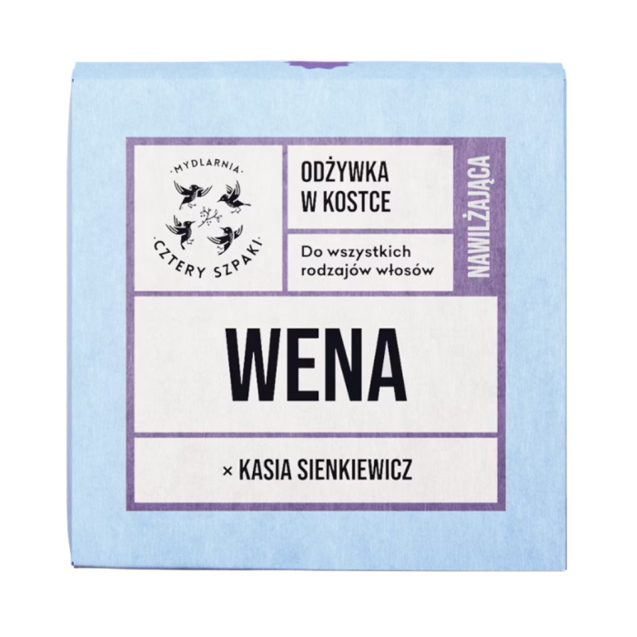MYDLARNIA CZTERY SZPAKI Nawilżająca odżywka w kostce WENA x Kasia Sienkiewicz 55 g