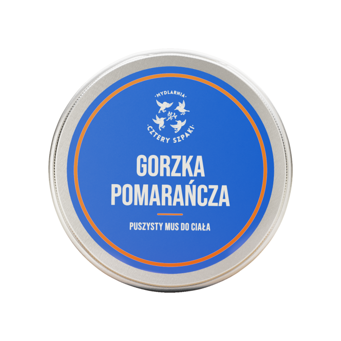 MYDLARNIA CZTERY SZPAKI Gorzka Pomarańcza puszysty mus do ciała 150 ml