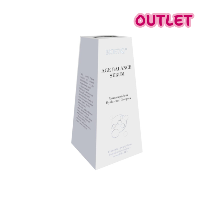 OUTLET BIOETIQ Age Balance Serum Neopeptide &amp; Hyaluronic Complex 30 ml