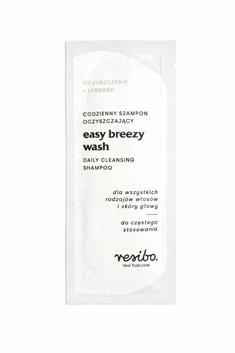 PRÓBKA RESIBO Easy Breezy Wash codzienny szampon oczyszczający 10 ml
