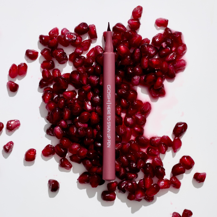 GOSH Długotrwała konturówka do ust w pisaku Here To Stain Ruby Stain 008