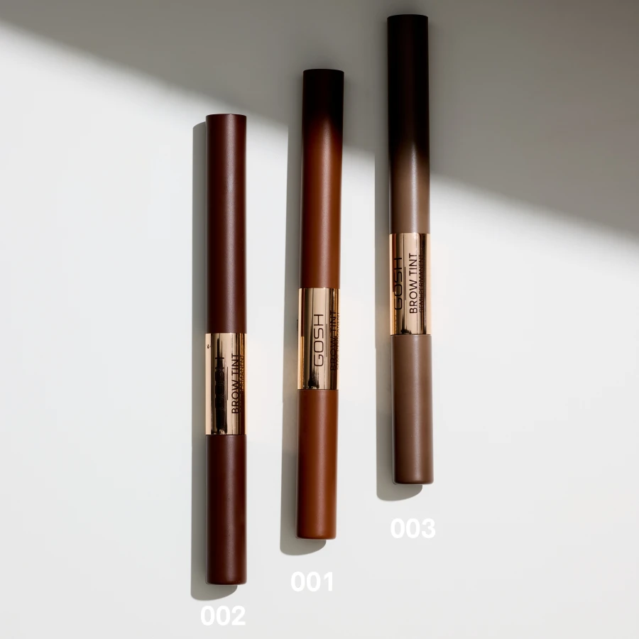 GOSH Długotrwały tint do brwi z żelem 2w1 003 Grey Brown