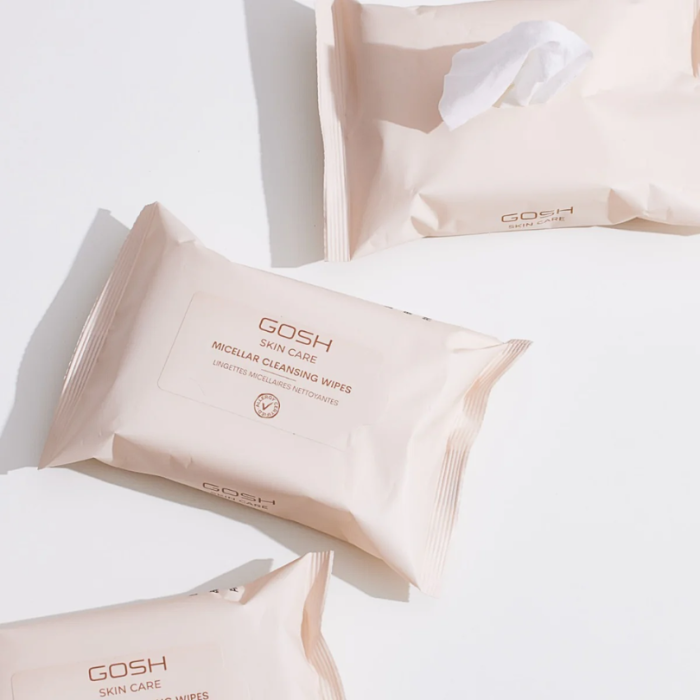 GOSH Skin Care Micellar Cleansing Wipes - Micelarne chusteczki oczyszczające
