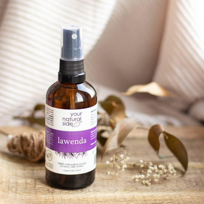 YOUR NATURAL SIDE Hydrolat z Kwiatów Lawendy Wąskolistnej Organic 100 ml