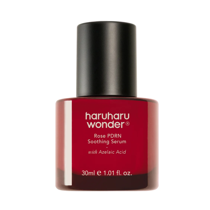 HARUHARU WONDER Rose PDRN Soothing Serum Serum wygładzające i łagodzące z kwasem azelainowym i różanym PDRN 30 ml