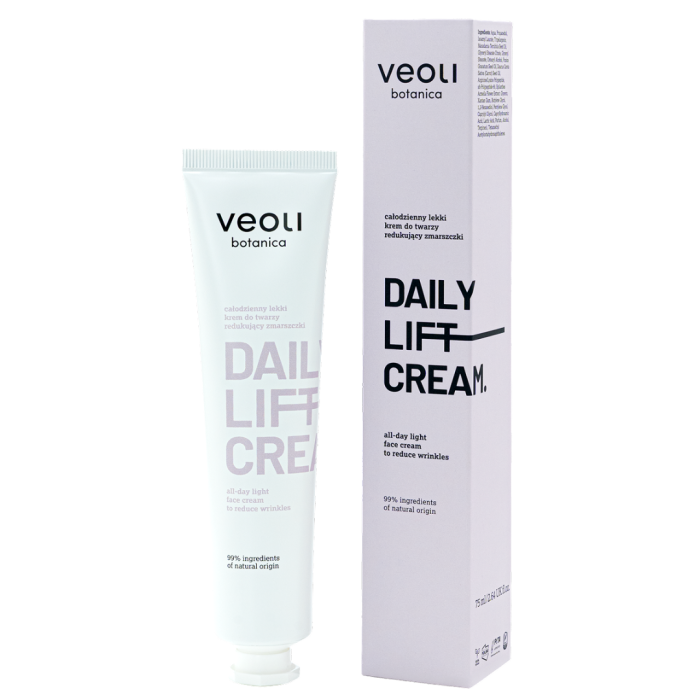 VEOLI BOTANICA DAILY LIFT CREAM Całodzienny lekki krem do twarzy redukujący zmarszczki 75 ml