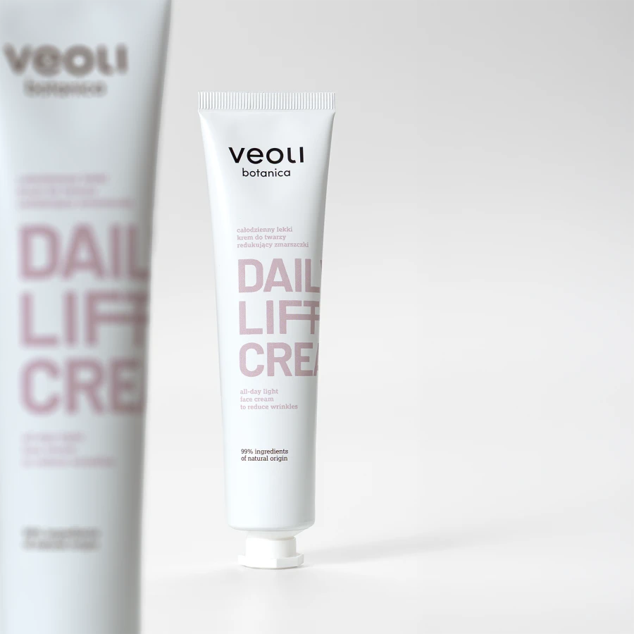 VEOLI BOTANICA DAILY LIFT CREAM Całodzienny lekki krem do twarzy redukujący zmarszczki 75 ml