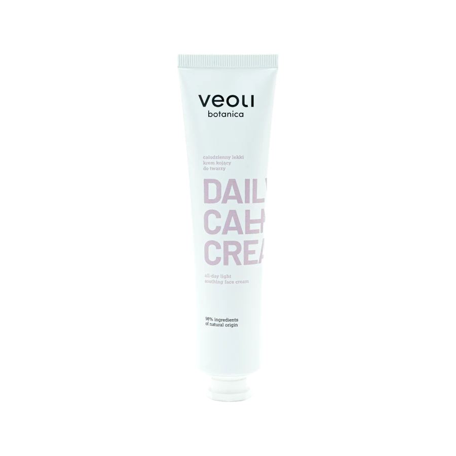 VEOLI BOTANICA DAILY CALMING CREAM Całodzienny lekki krem kojacy do twarzy 75 ml