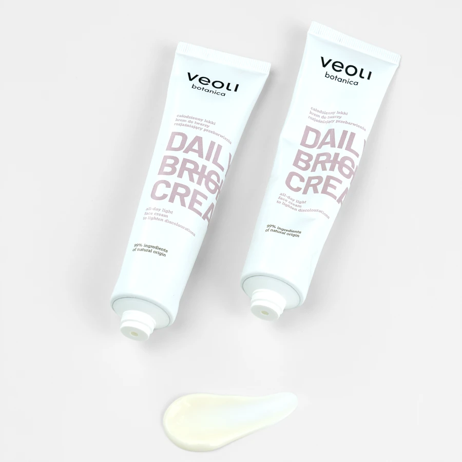 VEOLI BOTANICA DAILY BRIGHT CREAM Całodzienny lekki krem do twarzy rozjaśniający przebarwienia 75 ml