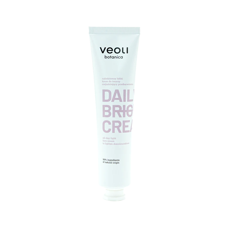 VEOLI BOTANICA DAILY BRIGHT CREAM Całodzienny lekki krem do twarzy rozjaśniający przebarwienia 75 ml