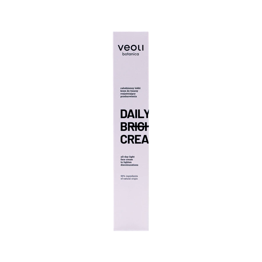 VEOLI BOTANICA DAILY BRIGHT CREAM Całodzienny lekki krem do twarzy rozjaśniający przebarwienia 75 ml