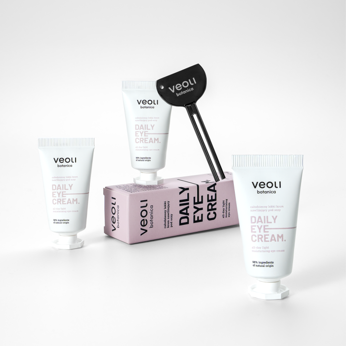 VEOLI BOTANICA DAILY EYE CREAM Całodzienny lekki krem pod oczy 15 ml