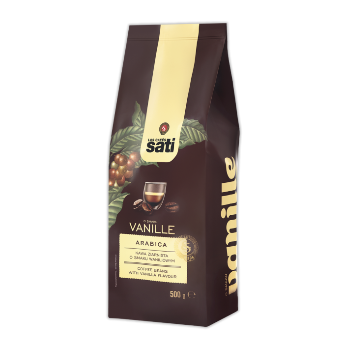 SATI Kawa ziarnista aromatyzowana Vanille 500g