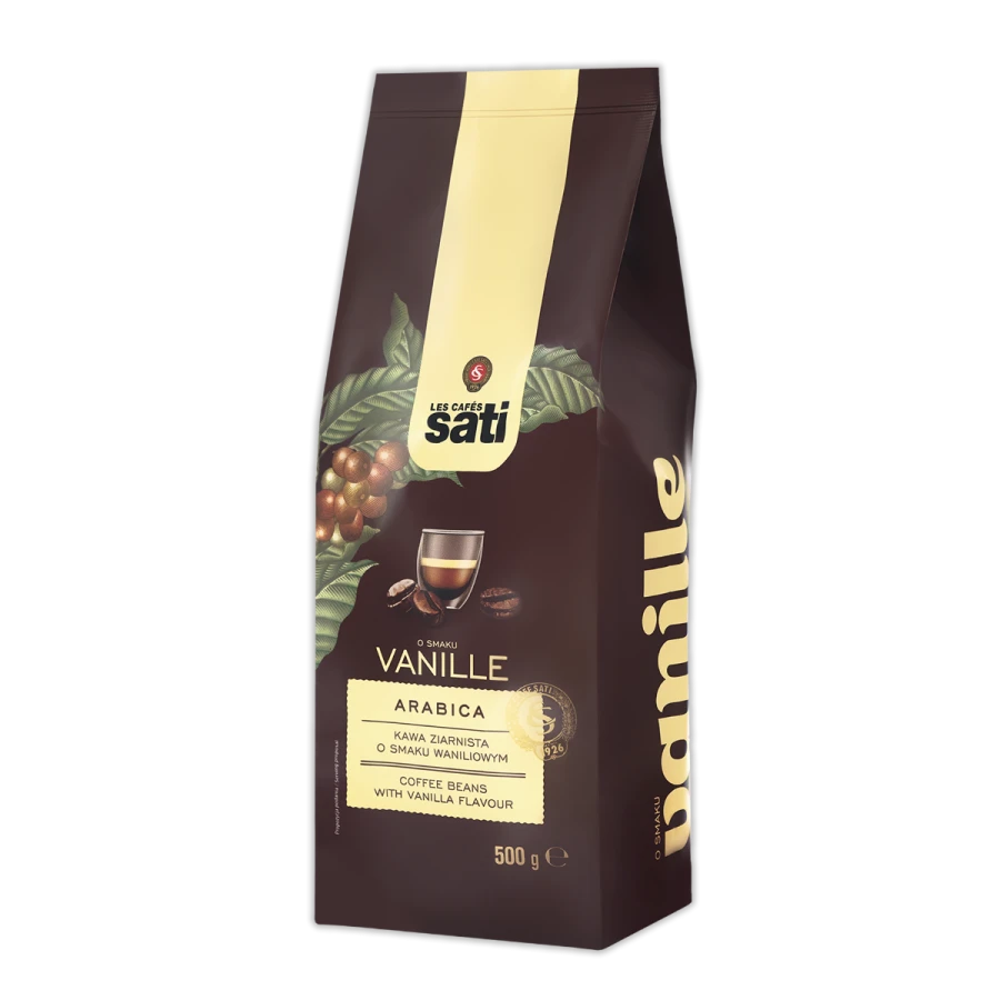 SATI Kawa ziarnista aromatyzowana Vanille 500g